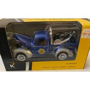 K-Line Kruisers Train Accessory US Mail 1940 Ford Tow Truck NIB Diecast